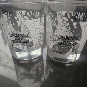 Roberto Cavalli Patterned Glass Set